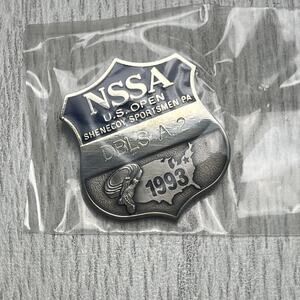 NSSA U.S. Open Shencoy Sportsmen PA Lapel Pin 1993 With Case